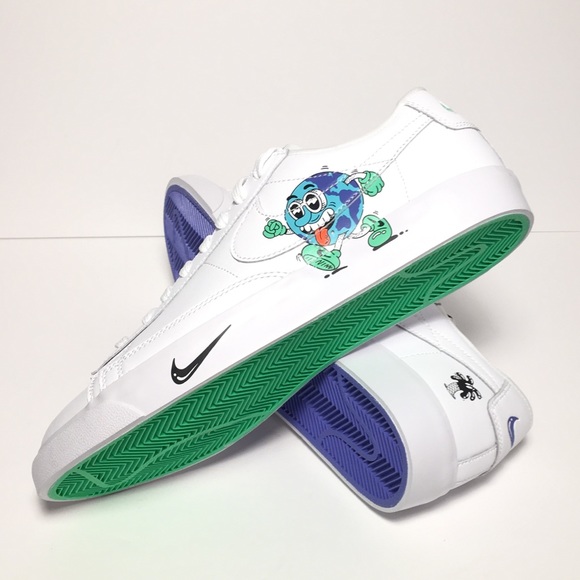 !’sold’! NIKE BLAZER LOW FLYLEATHER EARTHDAY🌍QS - Picture 4 of 8